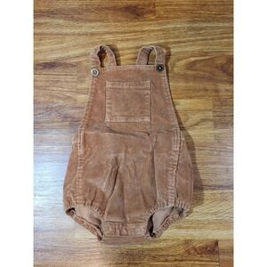 Jamie Kay Brown Overalls Shortalls Size 3Y